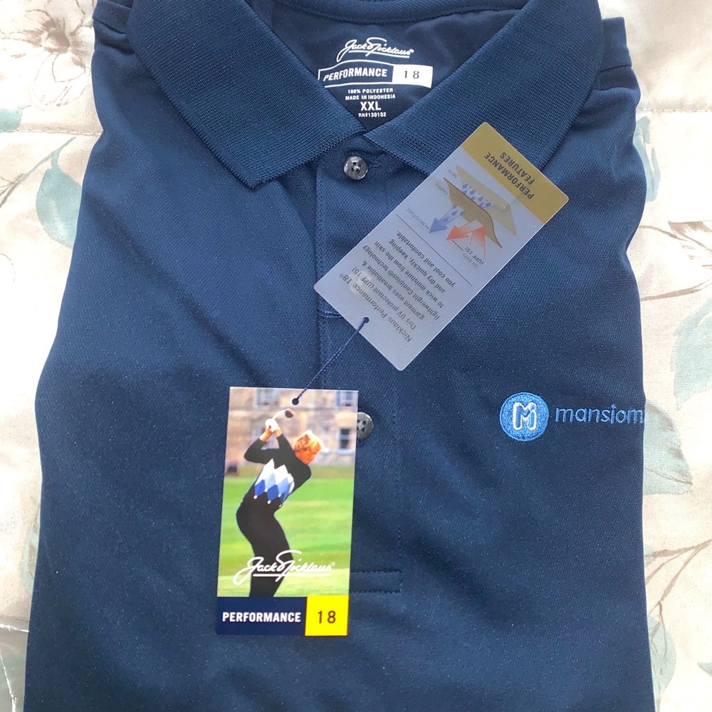 Jack Spiklaus men’s polo XXL new with tags